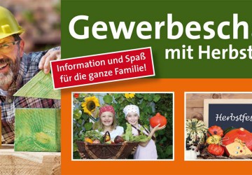 Gewerbeschau mit Herbstfest