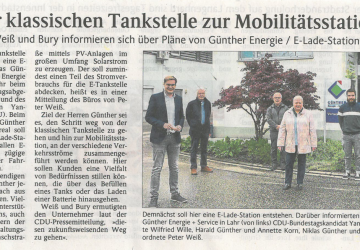 Von der klassichen Tankstelle zur Mobilitätsstation