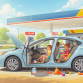 Halbzeit-Geschichten: Was Ihr Auto vom Urlaub erzählen könnte